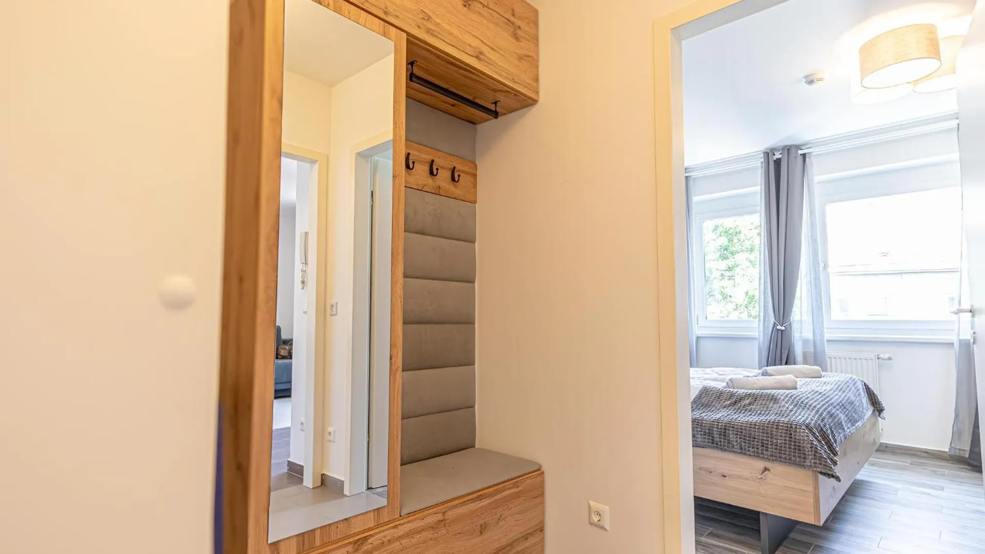 Apartamento 9 Min To Center, Modern 1Br & 1Lr Apt With Balcony & Smart Tv Viena