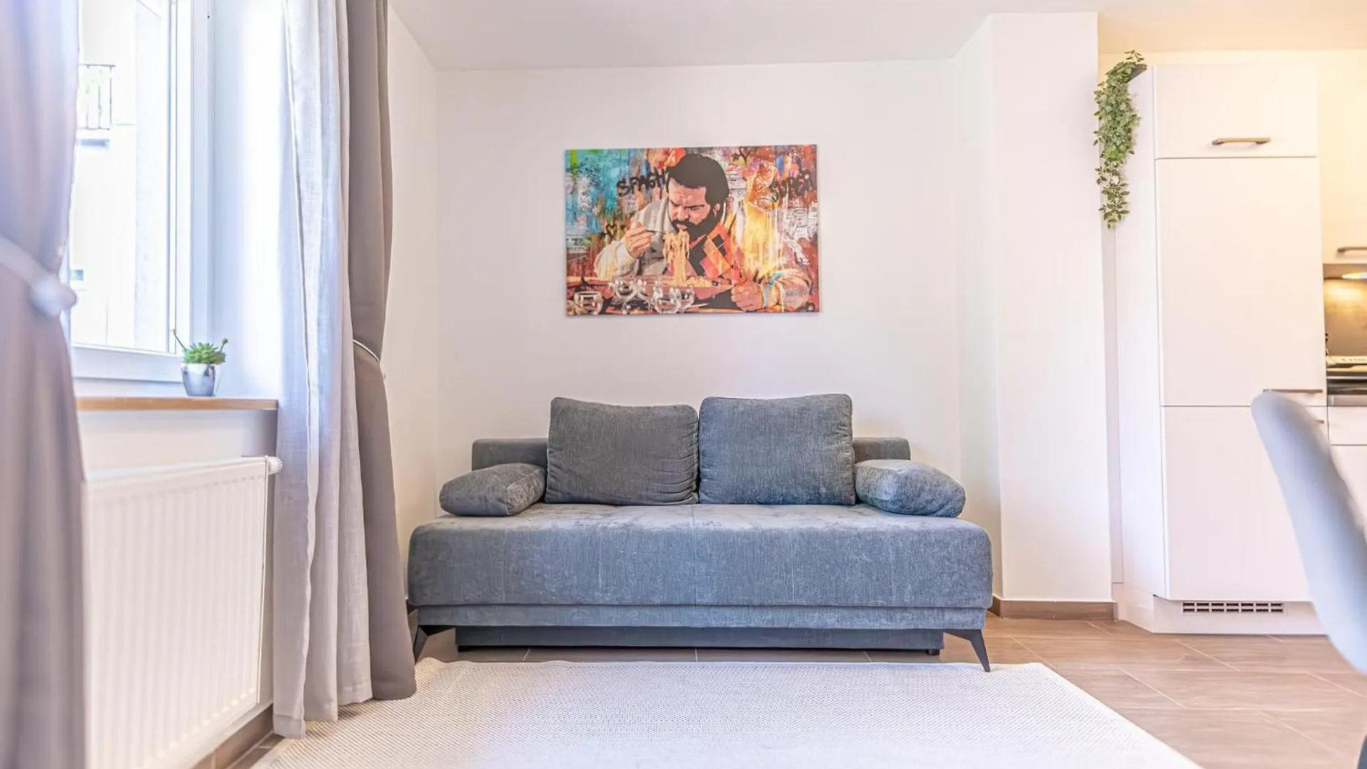 9 Min To Center, Modern 1Br & 1Lr Apt With Balcony & Smart Tv فيينا 0*,  النمسا